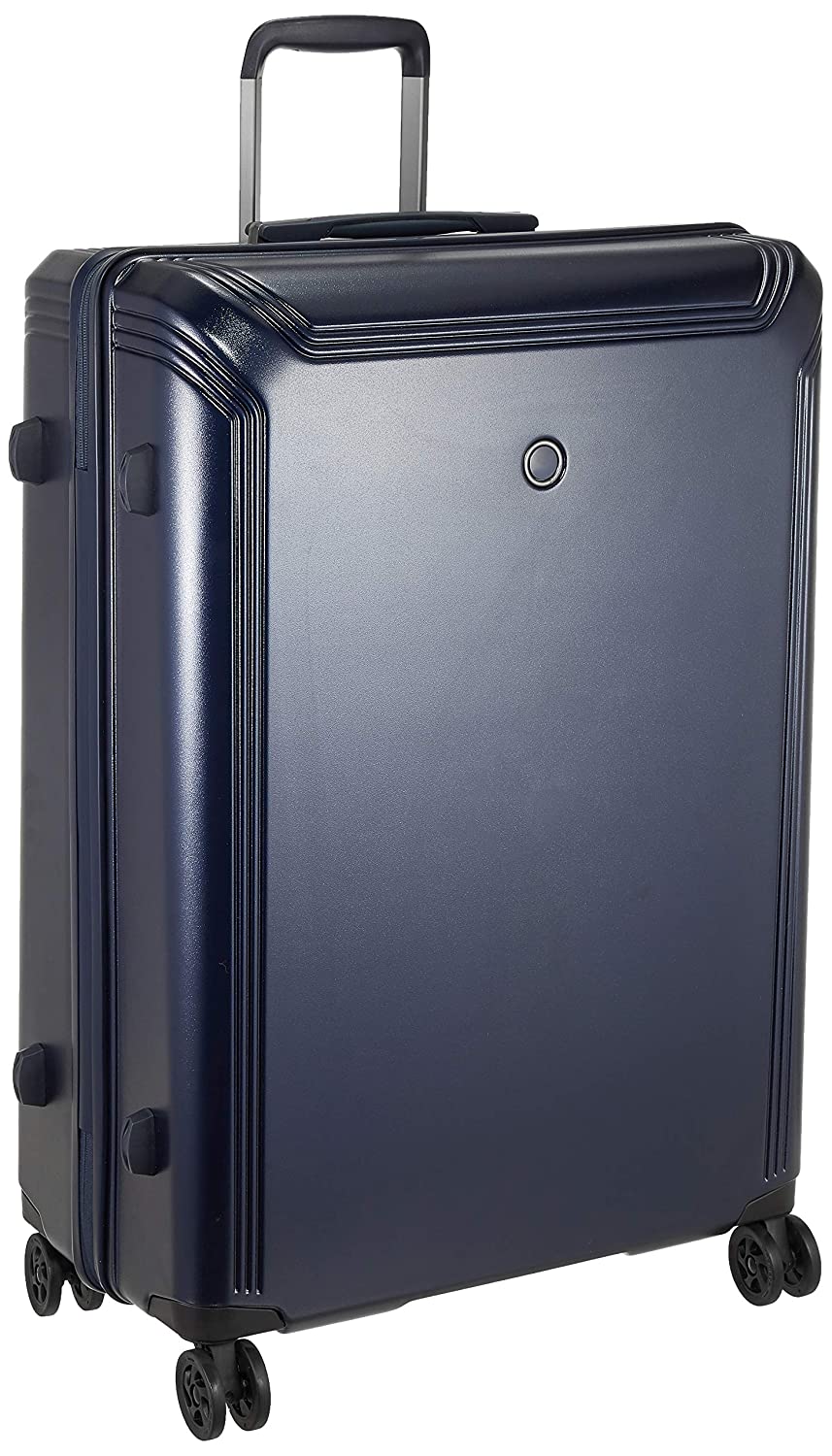 Echolac Civil X-Large Navy Blue Hard Sided Check-In Suitcase Trolley 78cm(PC162) Echolac New